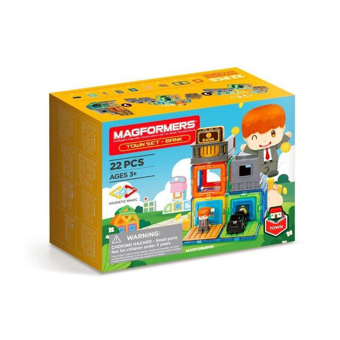 Magformers Town Set -    Bank 22 Pcs.
