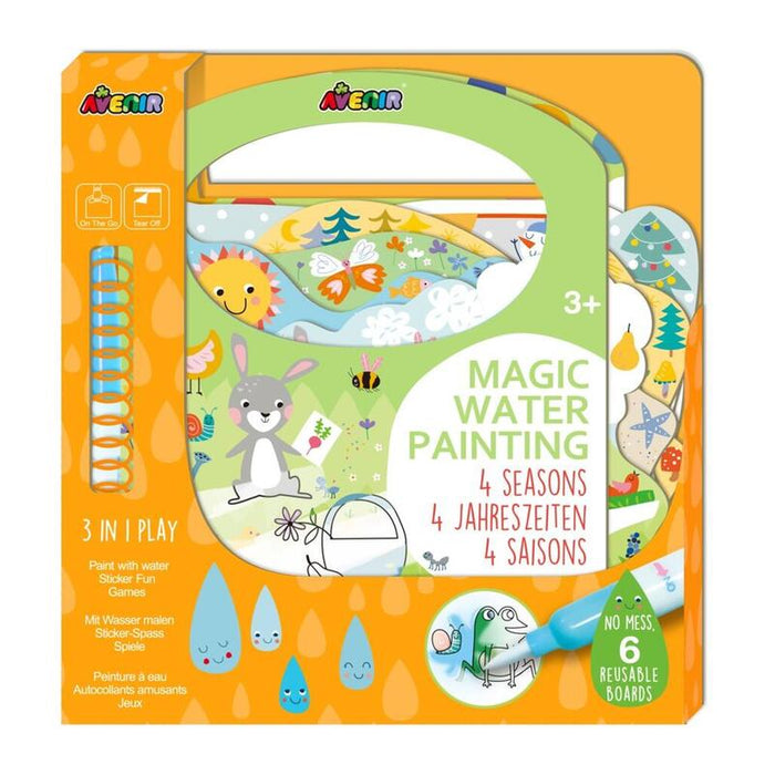 Magiczny Obraz Wodny - 4 Pory Roku
