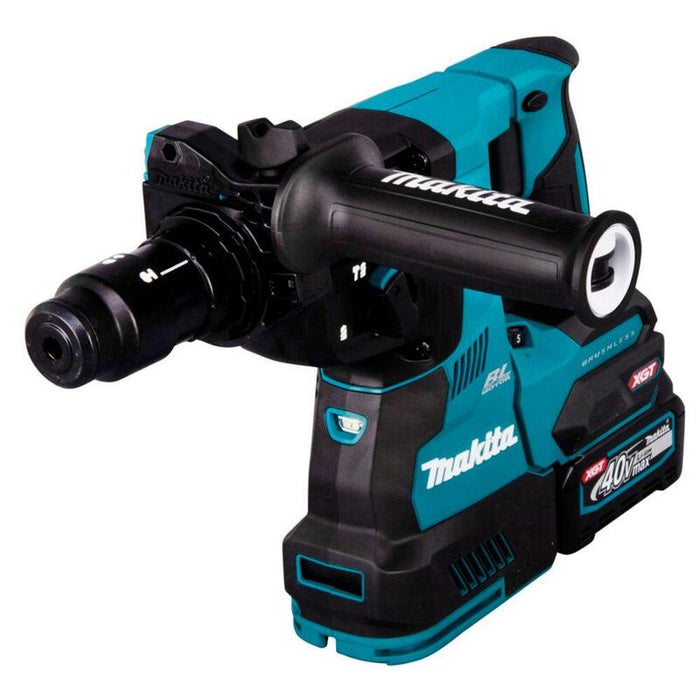 Makita Martillo Combinado Inalámbrico Hr004gm201 Xgt, 40v, Hr004gm201
