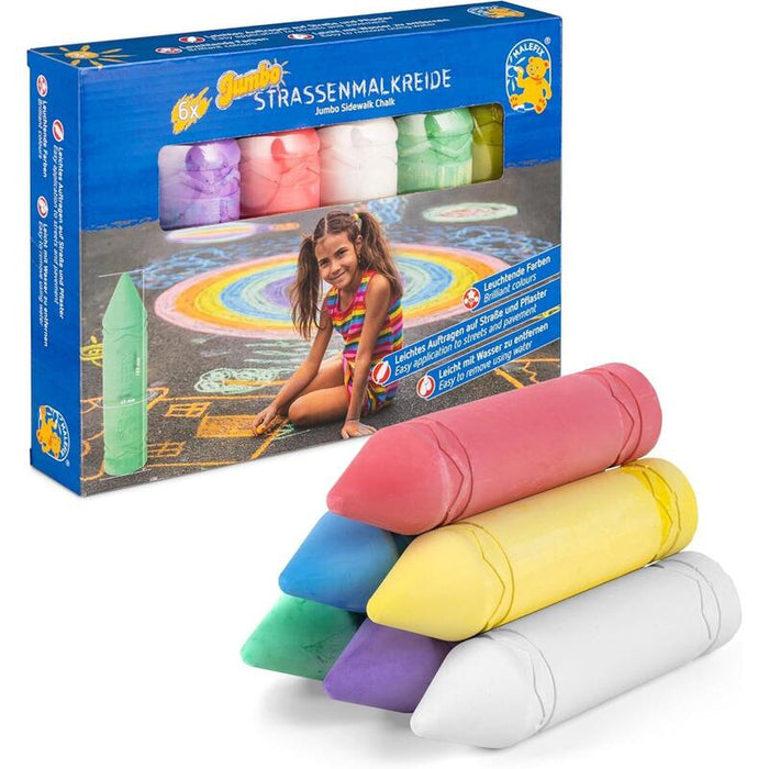 Malefix Strassenmalkreide 6er Packung Jumbo
