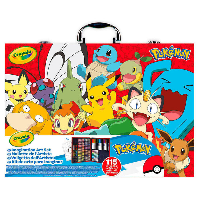 Maletin Artista Pokemon Crayola