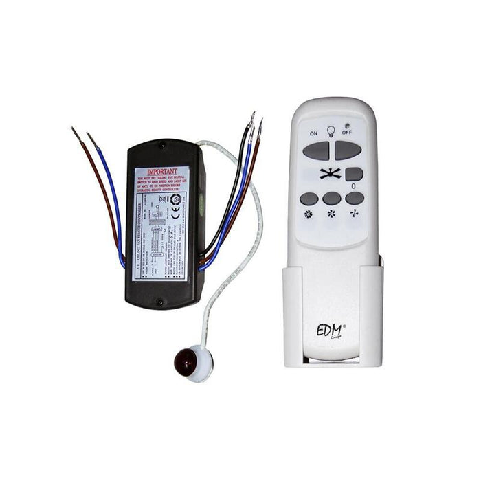 Mando A Distancia + Receptor Universal Para Ventilador De Techo