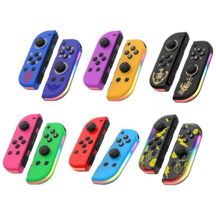 Mando Joy-Con Set Izq/Dcha Nintendo Switch Compatible Azul Zelda Rgb