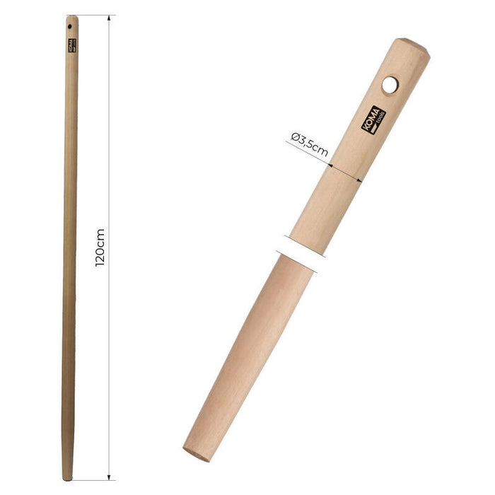 Mango Para Raedera/Pala Ø3,5cm X 120cm Amp1200 Koma Tools