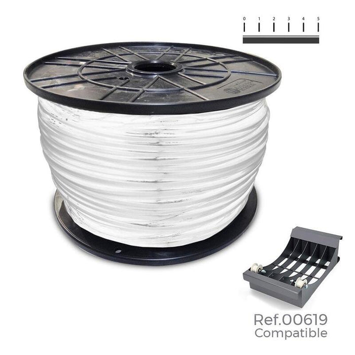 Manguera Tubular Vv-K06/1kv 3 G 1,50 Mm² Blanca, 200 M. (Bobina Grande)