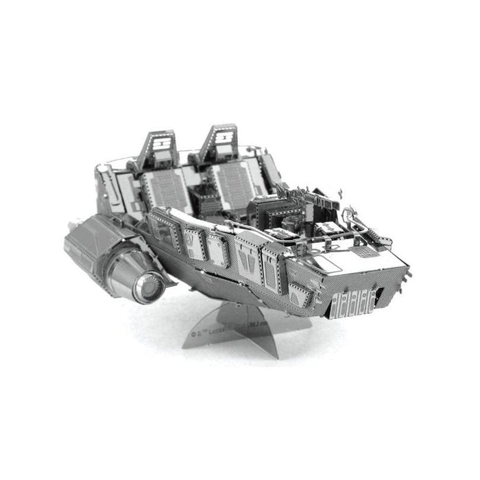 Maqueta 3d Metal Fascinations Star Wars Primera Orden Snowspeeder Montaje Sin Pegamento Ni Soldadura