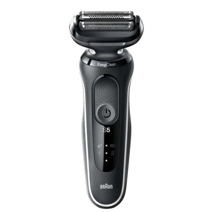 Máquina De Afeitar Braun Series 5 51-W1600s  De Láminas Negro, Blanco