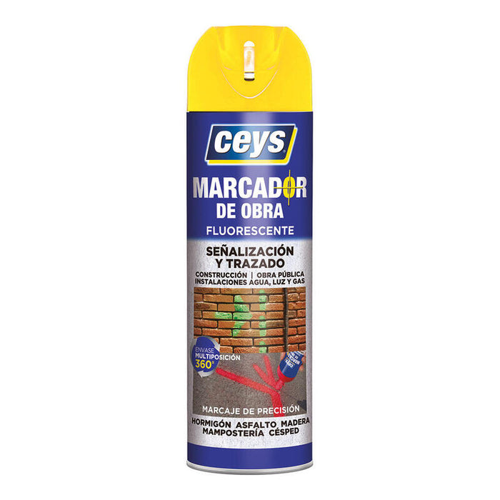 Marcador Obra Amarillo 500 Ml