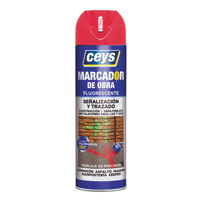 Marcador Obra Rojo 500 Ml