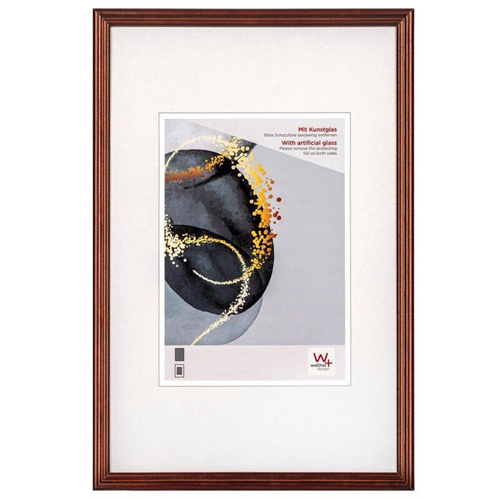 Marco Walther Select Vidrio Artístico De Madera Marrón 13x18 Hsx318p