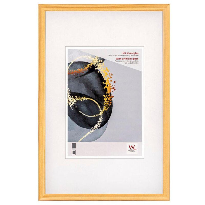 Marco Walther Select Vidrio Artístico De Madera Natural 13x18 Hsx318h