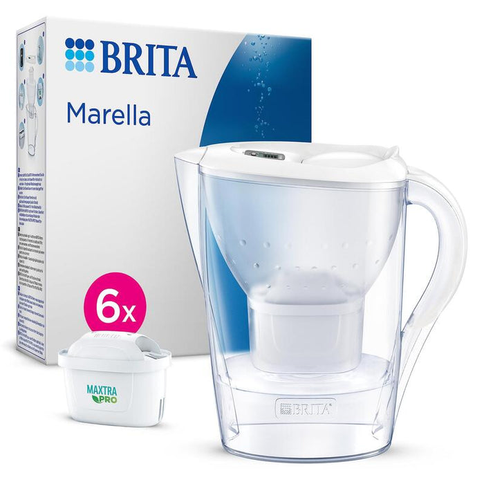 Marella Filtro De Agua-Kanne Maxtra Pro, 2,4l, Blanco