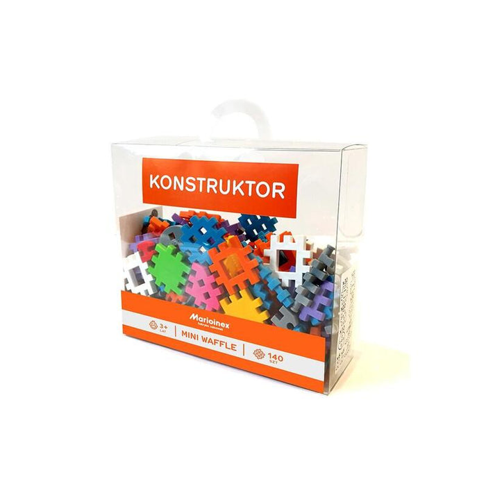 Marioinex Bloques Mini Waffle Constructor, 140 Piezas