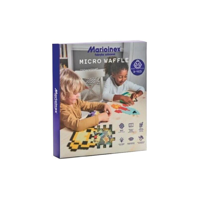 Marioinex Micro Waffle   Blocks 517 Pcs