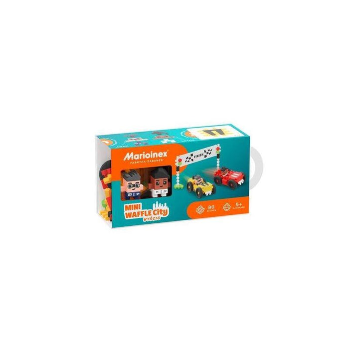 Marioinex Waffle Blocks  Mini - Race 80 Pcs.