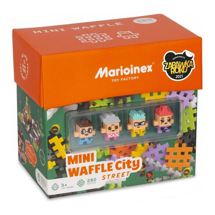 Marioinex Waffle Mini    Blocks - Street 280 Pcs