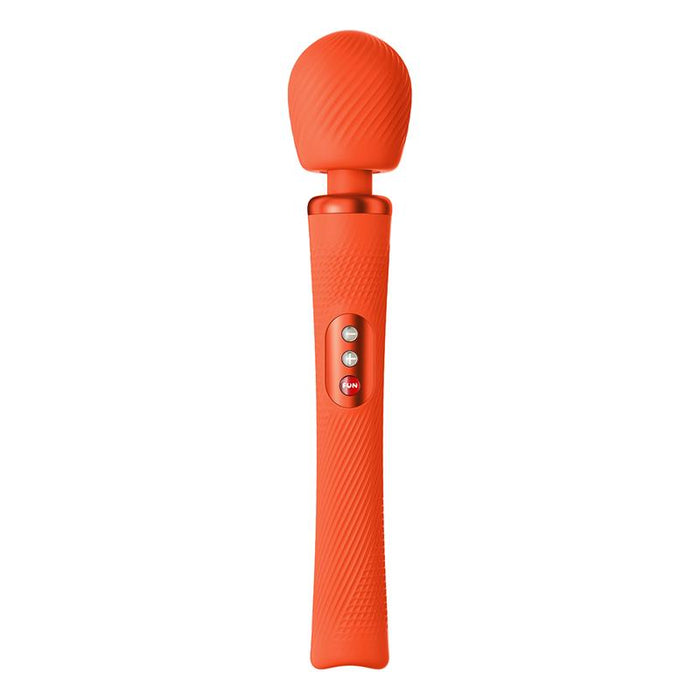 Fun Factory - Vim Wand Rumble Vibrador Recargable Silicona Naranja