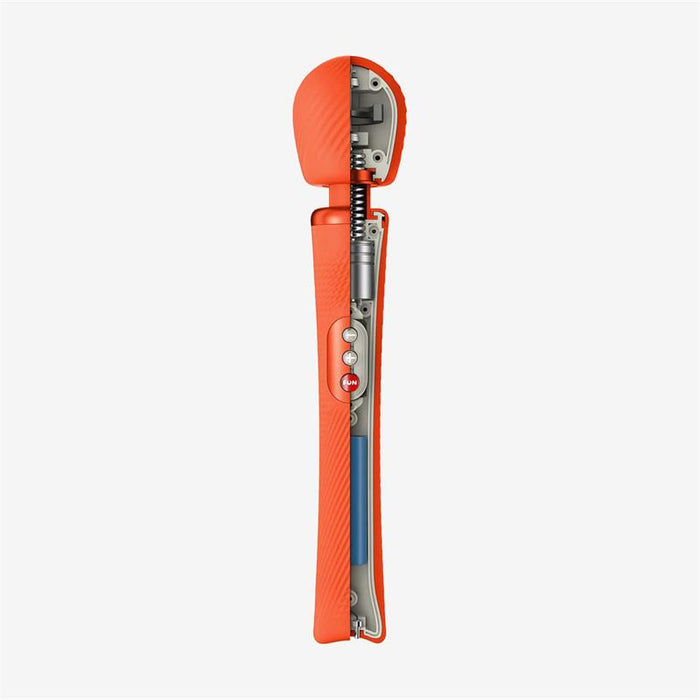 Fun Factory - Vim Wand Rumble Vibrador Recargable Silicona Naranja