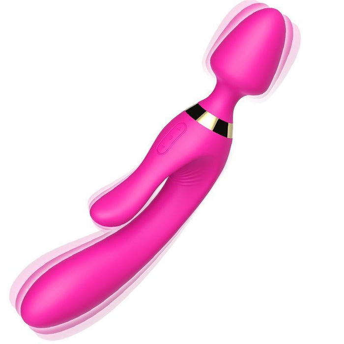 Masajeador Y Vibrador Rosa