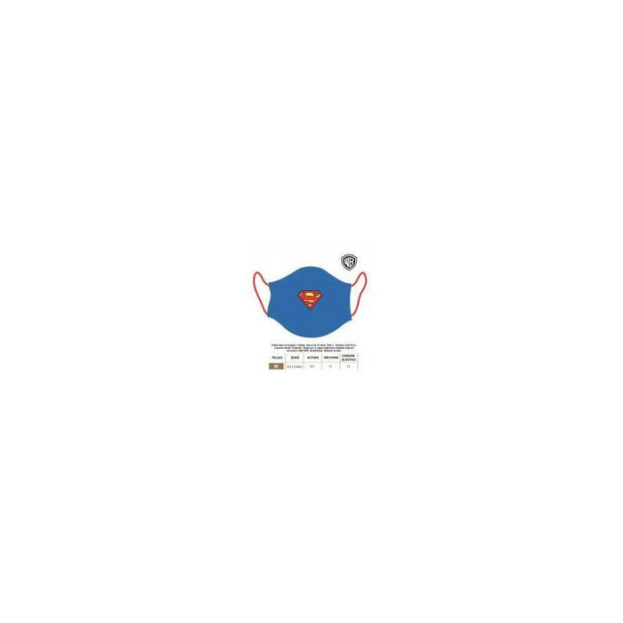 Mascarilla Logo Superman Cadete M