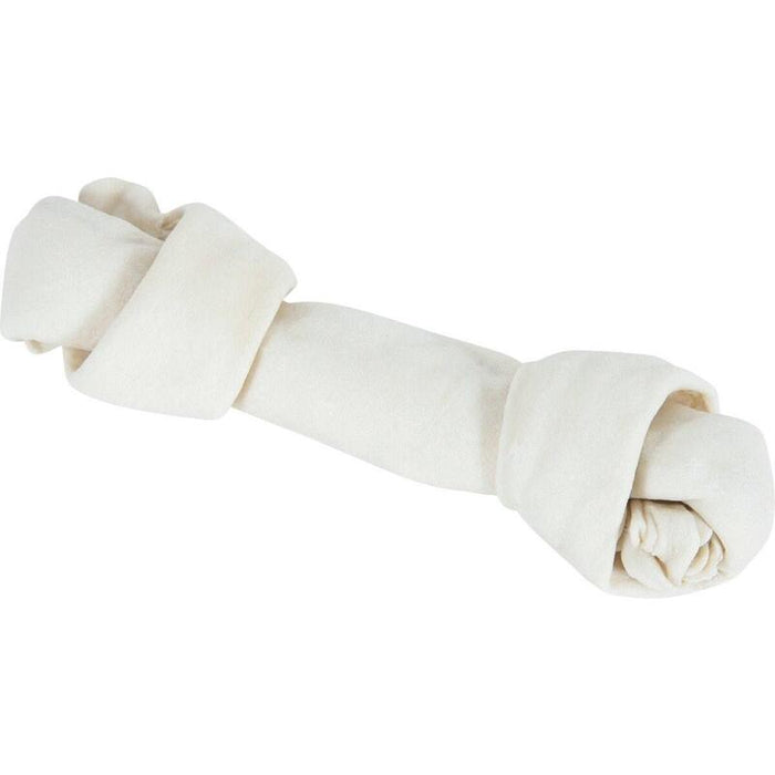 Masticable Para Perros Hueso Blanco Anudado Zolux  140 G
