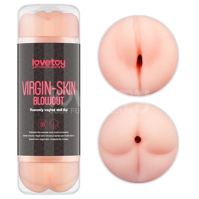 Masturbador Masculino Virgin-Skin Vagina Y Ano