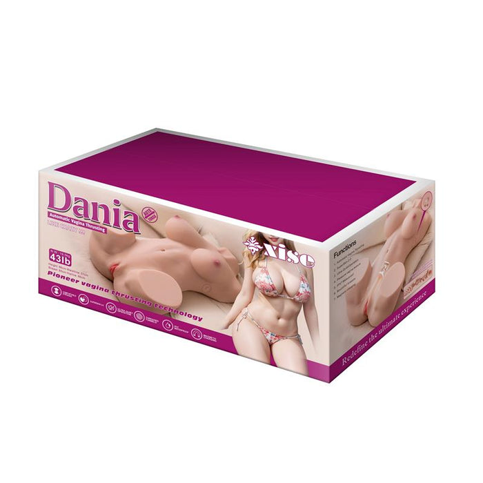 Masturbador Torso Dania Movimiento Thrusting 19.5 Kg