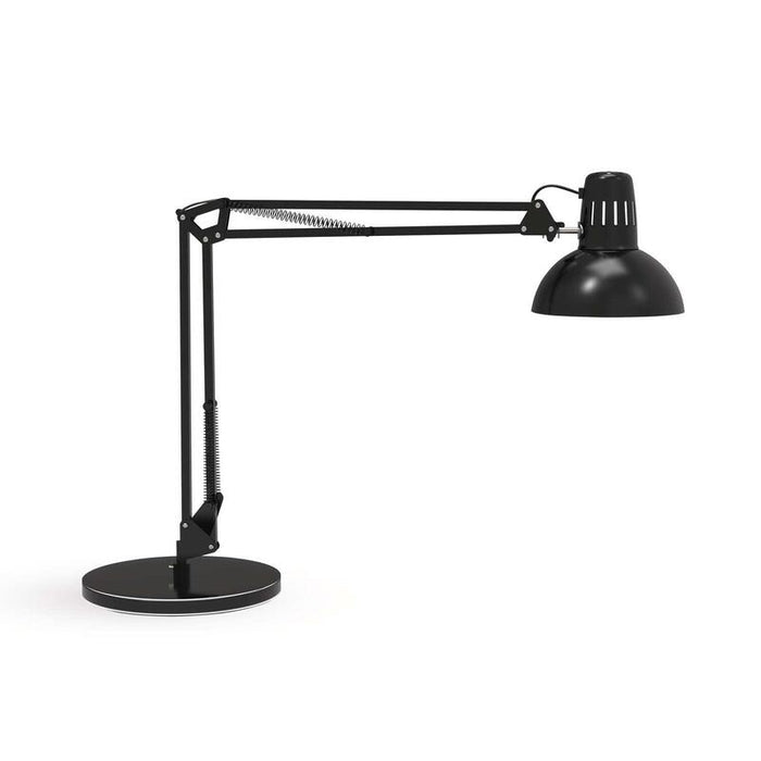 Maul Lampara Escritorio Maulstudy  Lampara Led Con Soporte Ajustable Con Brazo Articulado Para Escritorio  Elegante Lampara De Mesa Metálica Led  Fuente De Luz Led Incluida  Negro