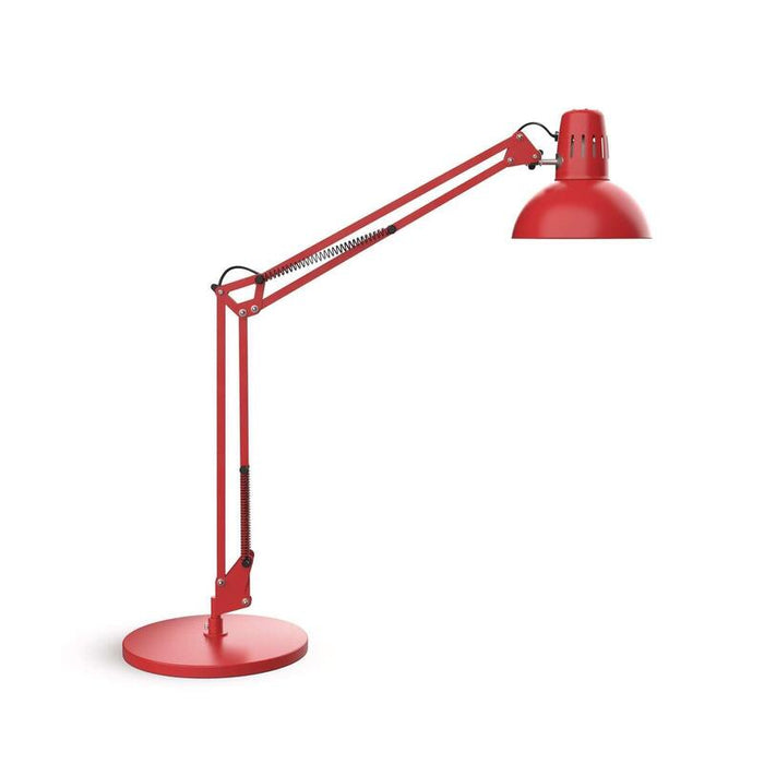 Maul Led Lámpara De Mesa Maulstudy Con Base E27, Rojo