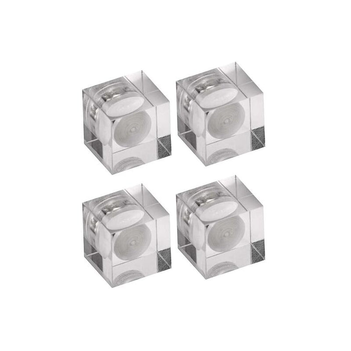 Maul Neodym-Würfelmagnet Acrílico, 15x15x15 Mm, 4 St, Glaskl.