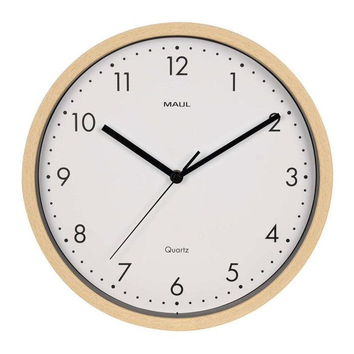 Maul Reloj De Pared Maulgrain, 30 Cm, Quarzuhr, Sin Batt., Madera