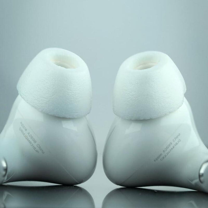 Max Para Airpods Pro, 1 Paar, Blanco, Grande (L)