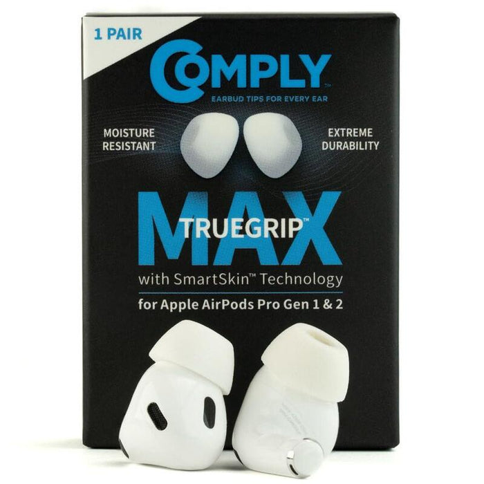 Max Para Airpods Pro, 1 Paar, Blanco, Pequeño (S)