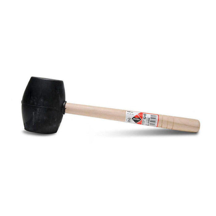 Maza De Goma Negra 500g. 65905 Rubi