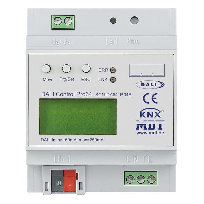 Mdt Scn-Da641p.04s Dalicontrol Ip Gateway Pro64 Dali-2 4te Reg