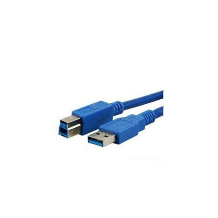 Mediarange Cable De Conexión Usb 3.0 Conector Macho A/B 5m Azul