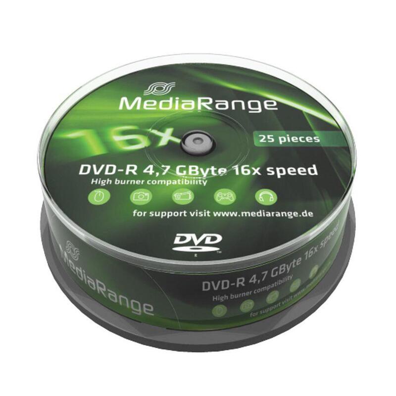 Discos DVD (25 unidades)