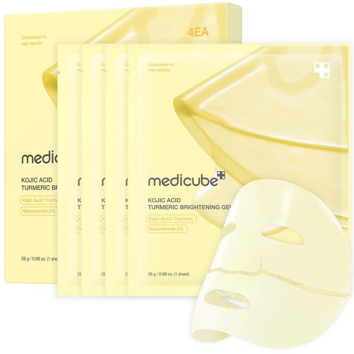 Medicube Gelmaske Con Kojic Acid Curcuma Brightening Dorado