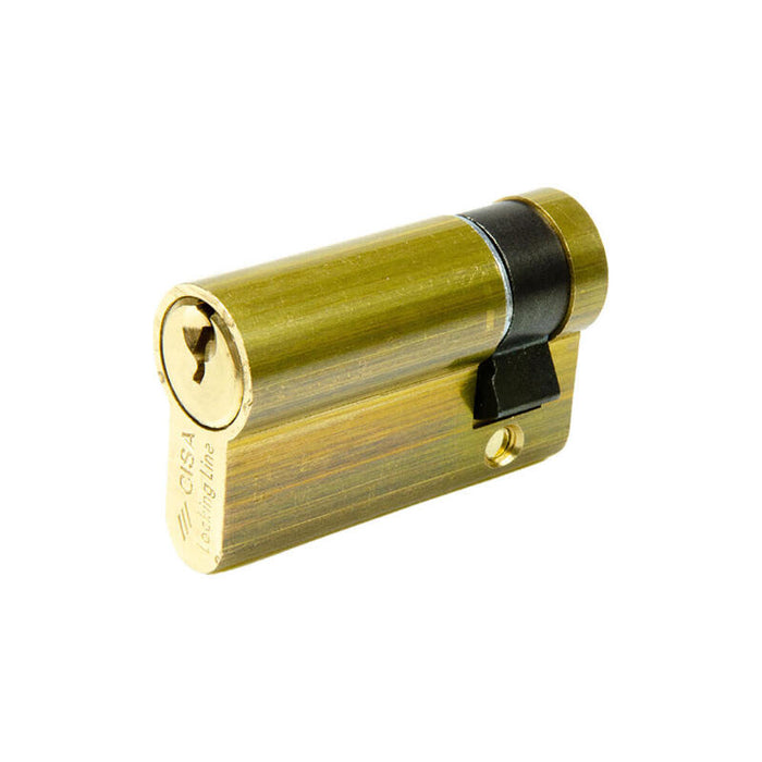Medio Cilindro Logo Std 50mm 08030.03.0 Cisa