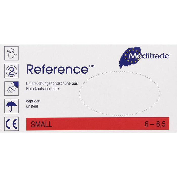 Meditrade® Referencetm Einmalhandschuhe Tamaño S Beige 100 Unidades