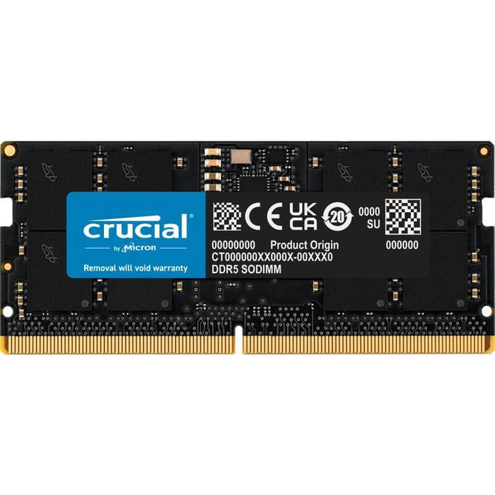 Memoria 16 Gb Ddr5-Ram So Dimm Pc4800 Crucial Basic Cl40 Cb16gs4800