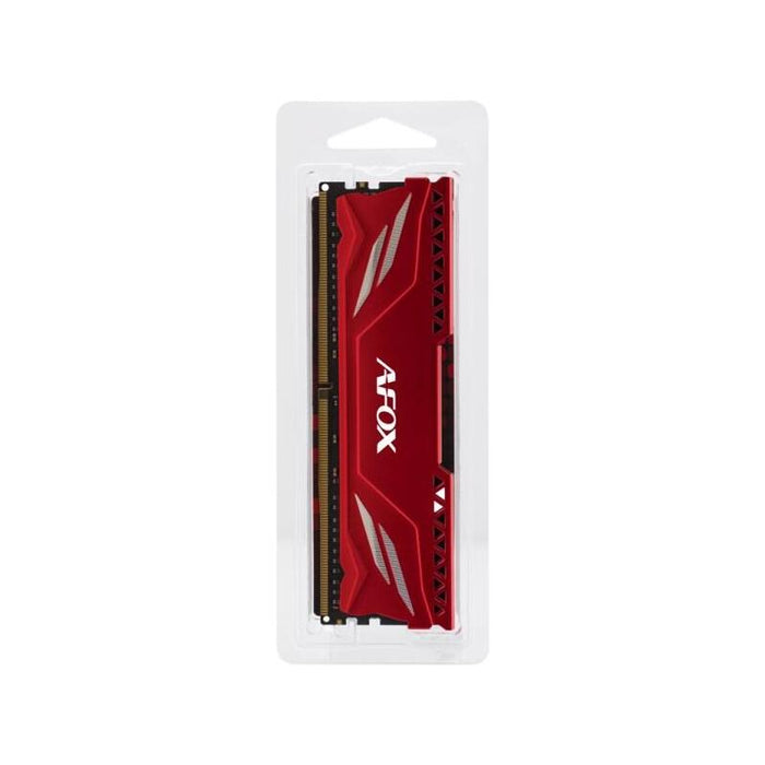 Memoria  Afox Gaming Ddr4 16gb 3200mhz Cl16 Rank1 Xmp2 Red