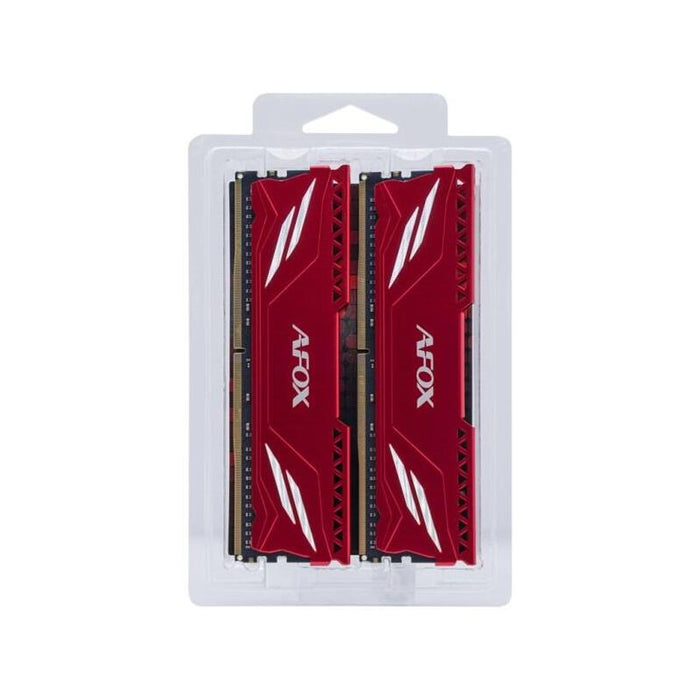 Memoria  Afox Gaming Ddr4 2x16gb 3200mhz Cl16 Rank1 Xmp2 Red