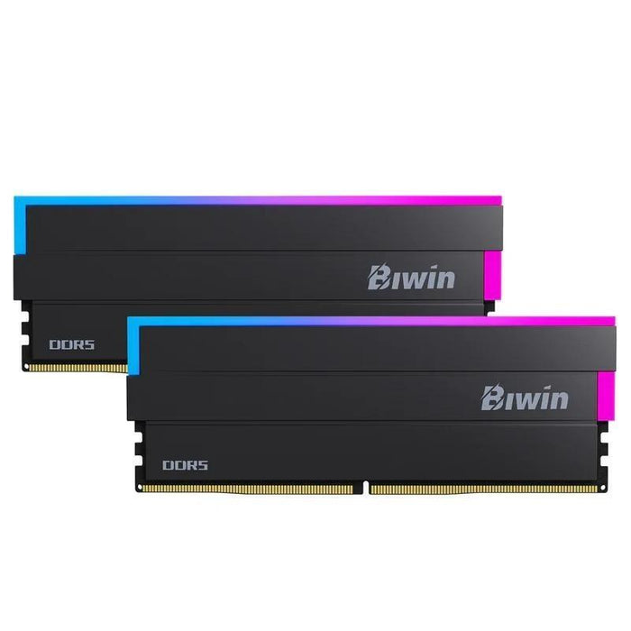 Memoria  Biwin Dw100 Ddr5 6000 48gb Cl28 (24*2) Black Rgb