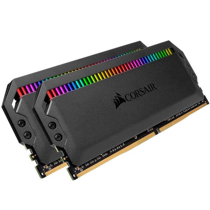 Memoria Corsair Ddr4 32gb / 3466 / Negro / Cmt32gx4m2c3466c16 Corsair Dominator Cmt32gx4m2c3466c16, 32 Gb, 2 X 16 Gb, Ddr4, 3466 Mhz, 288-Pin Dimm