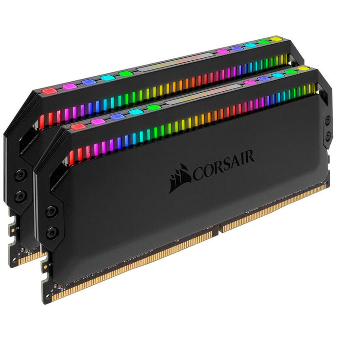 Memoria Corsair Ddr4 32gb / 3466 / Negro / Cmt32gx4m2c3466c16 Corsair Dominator Cmt32gx4m2c3466c16, 32 Gb, 2 X 16 Gb, Ddr4, 3466 Mhz, 288-Pin Dimm