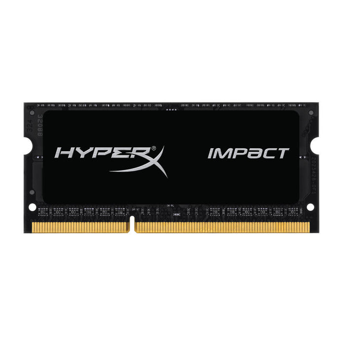 Memoria Kingston Sodimm Ddr3 8gb Pc1600mhz 1.35v Hyperx Impact Black Series Hx316ls9ib/8