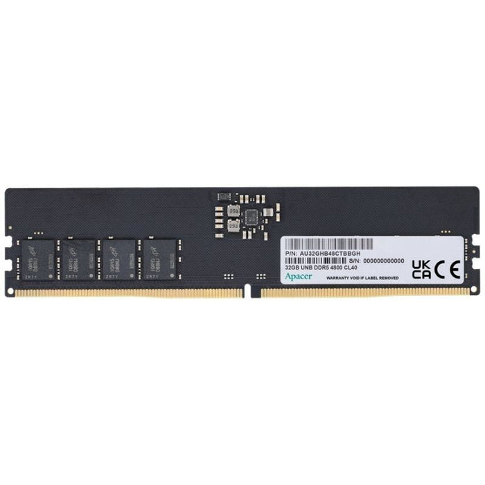 Memoria Ram Apacer Fl.32g2c.Pkh 32gb Ddr5 5600mhz 1.1v Cl40 Dimm