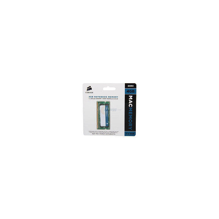 Memoria Ram Corsair Sodimm Ddr3 4gb Pc1333 C9  Mac 1x4gb For Mac-Pc