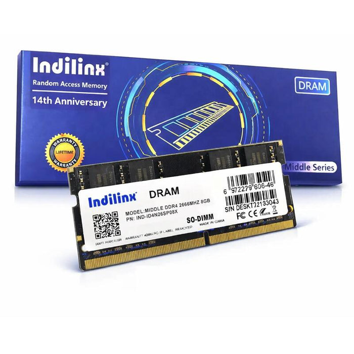 Memoria Ram Ddr4 2666mhz 8gb Pc 21300  Sodimm Indilinx